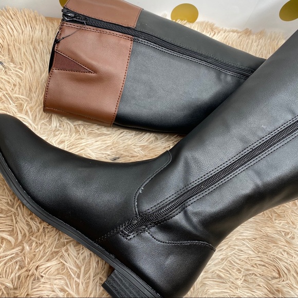 Karen Scott DELIEE WIDE CALF RIDING BOOTS 8 - Picture 6 of 6